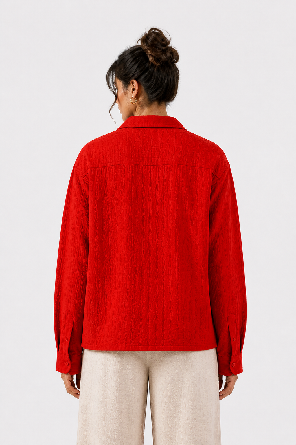 Breeze Summer Shirt : Blood Red