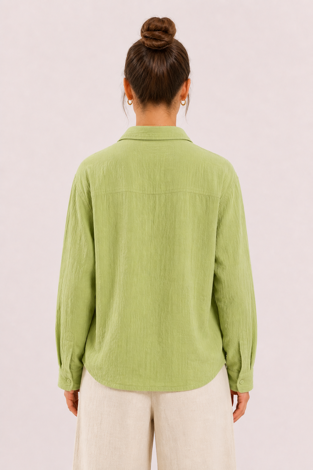Breeze Summer Shirt : Sage Green
