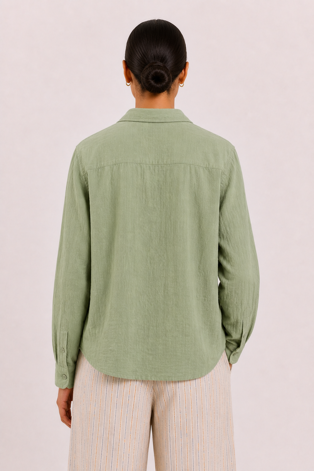 Breeze Summer Shirt : Pistachio Green