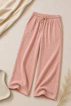 Breeze Summer Pants : Muted Blush Pink