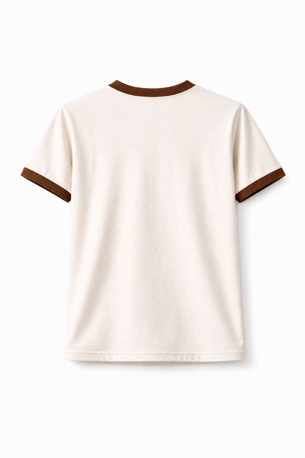 Rogue Muscle Ringer Tee | Off White Light Brown