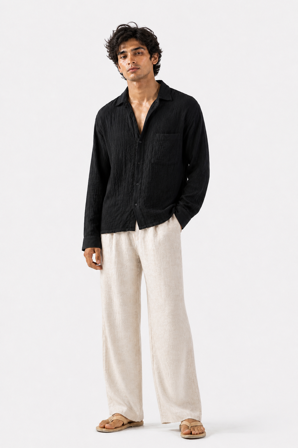 Breeze Summer Shirt : Black