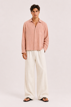Breeze Summer Shirt : Blush Pink