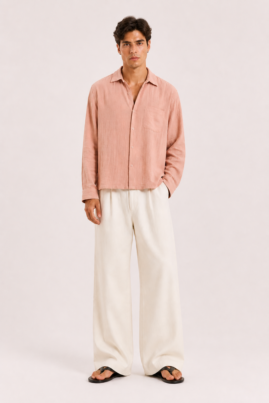 Breeze Summer Shirt : Blush Pink
