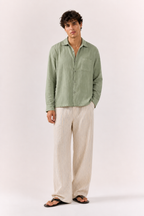 Breeze Summer Shirt : Pistachio Green