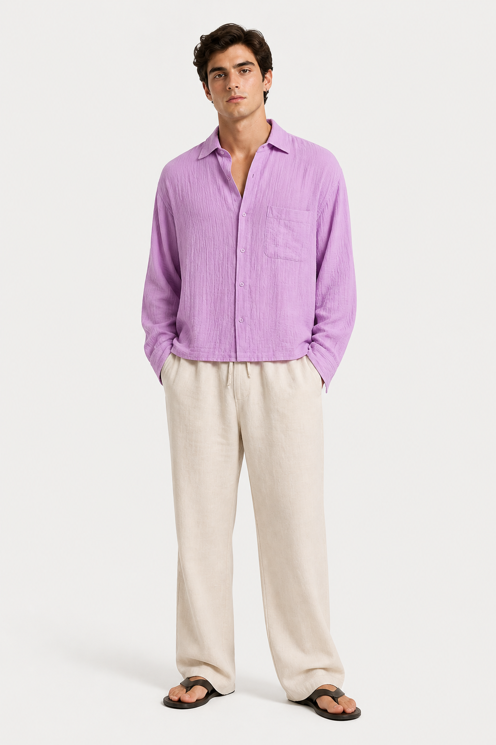 Breeze Summer Shirt : Lavender