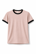 Rogue Muscle Ringer Tee | Peach Black
