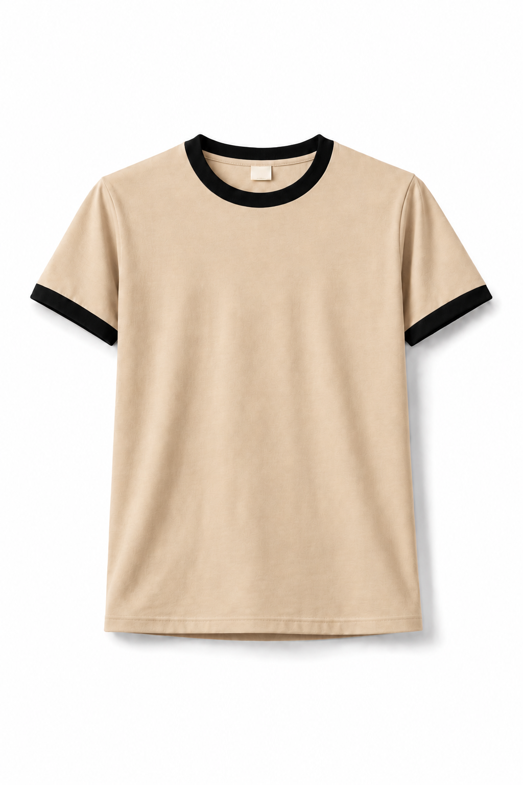 Rogue Muscle Ringer Tee | Warm Sand Beige - Black