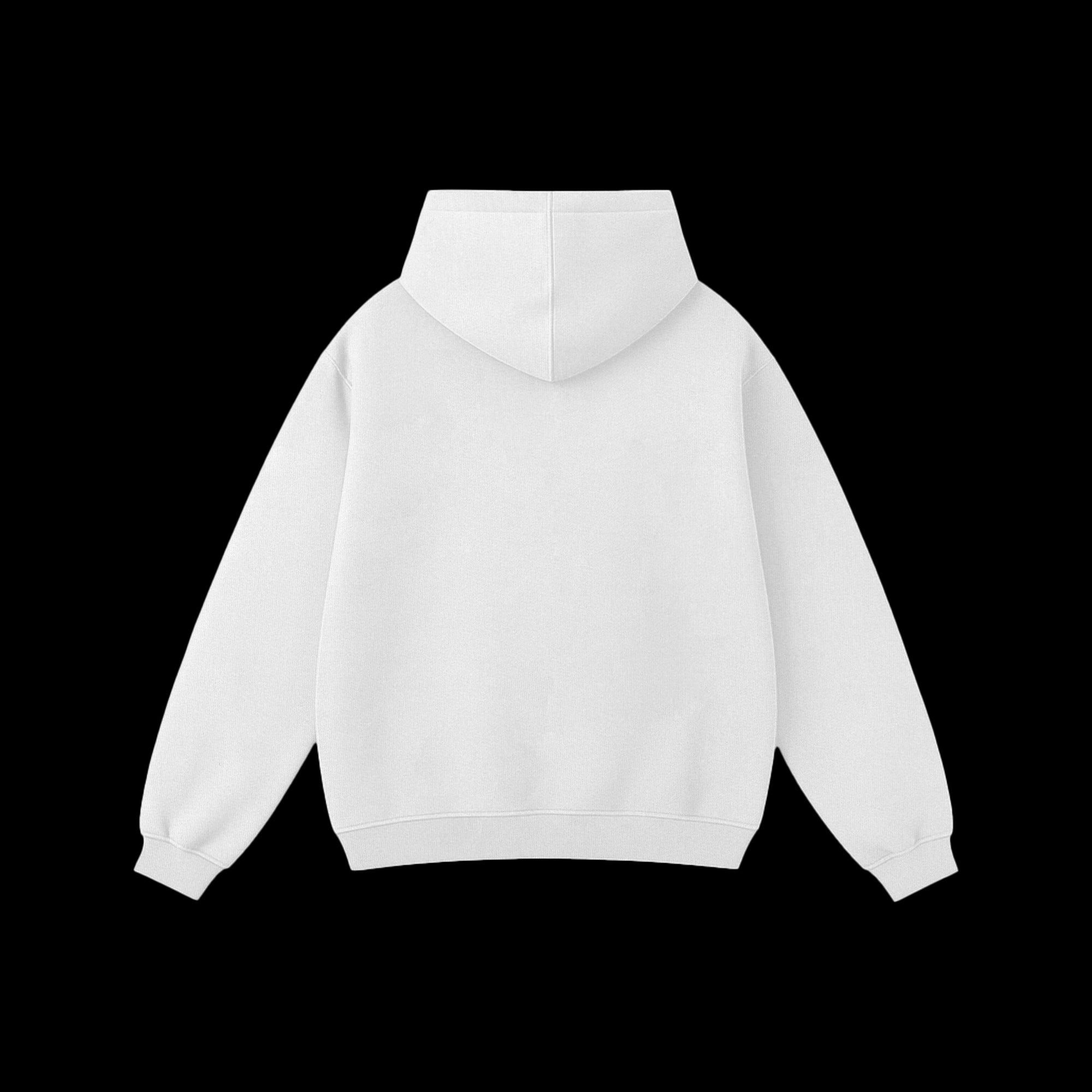 White Oversized Hoodie