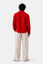 Breeze Summer Shirt : Blood Red
