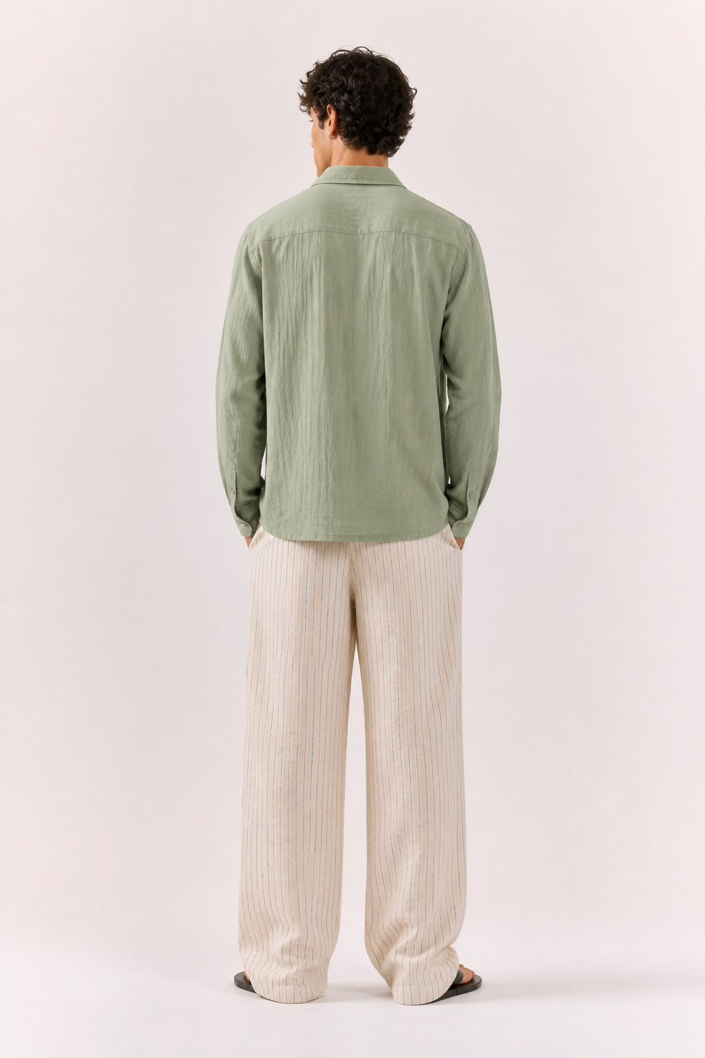 Breeze Summer Shirt : Pistachio Green