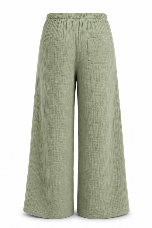 Breeze Summer Pants : Pistachio Green