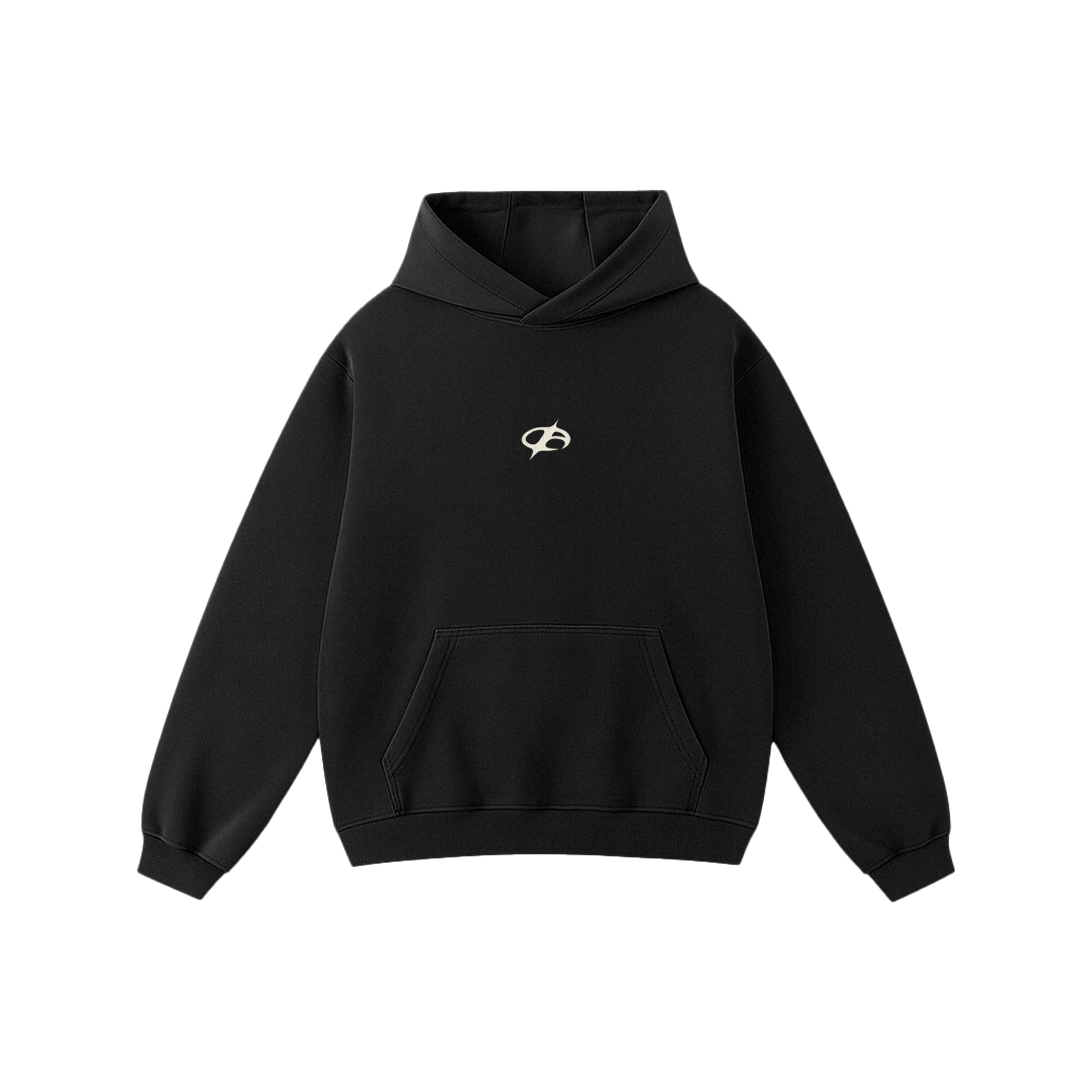 Black Oversized Hoodie