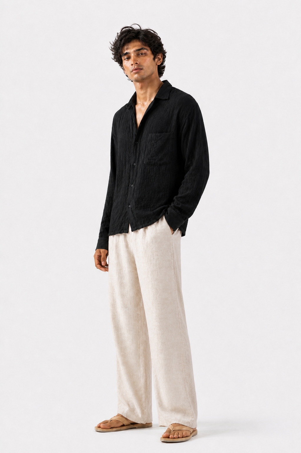 Breeze Summer Shirt : Black