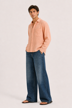 Breeze Summer Shirt : Peach