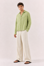 Breeze Summer Shirt : Sage Green