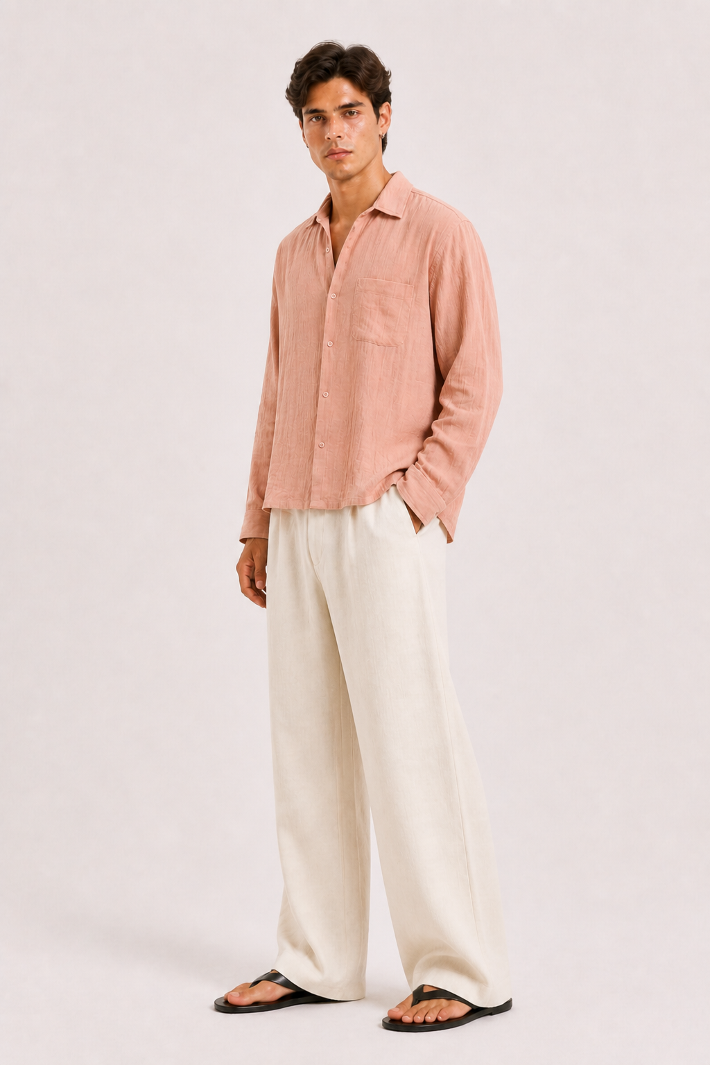 Breeze Summer Shirt : Blush Pink