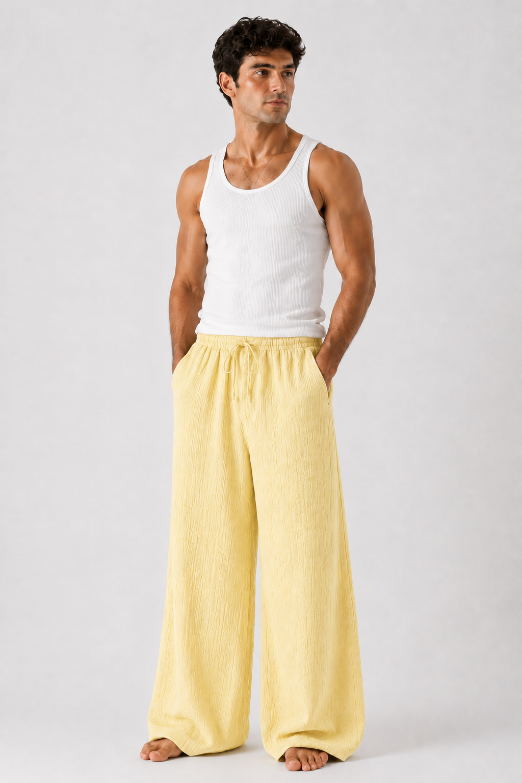Breeze Summer Pants : Yellow