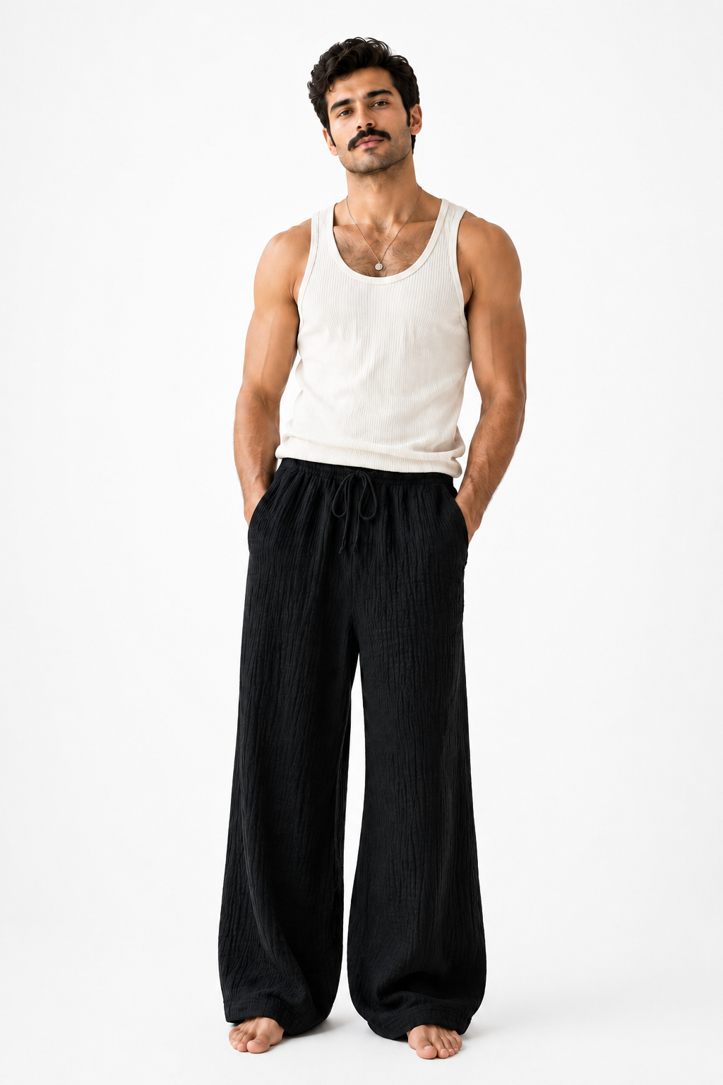 Breeze Summer Pants : Black