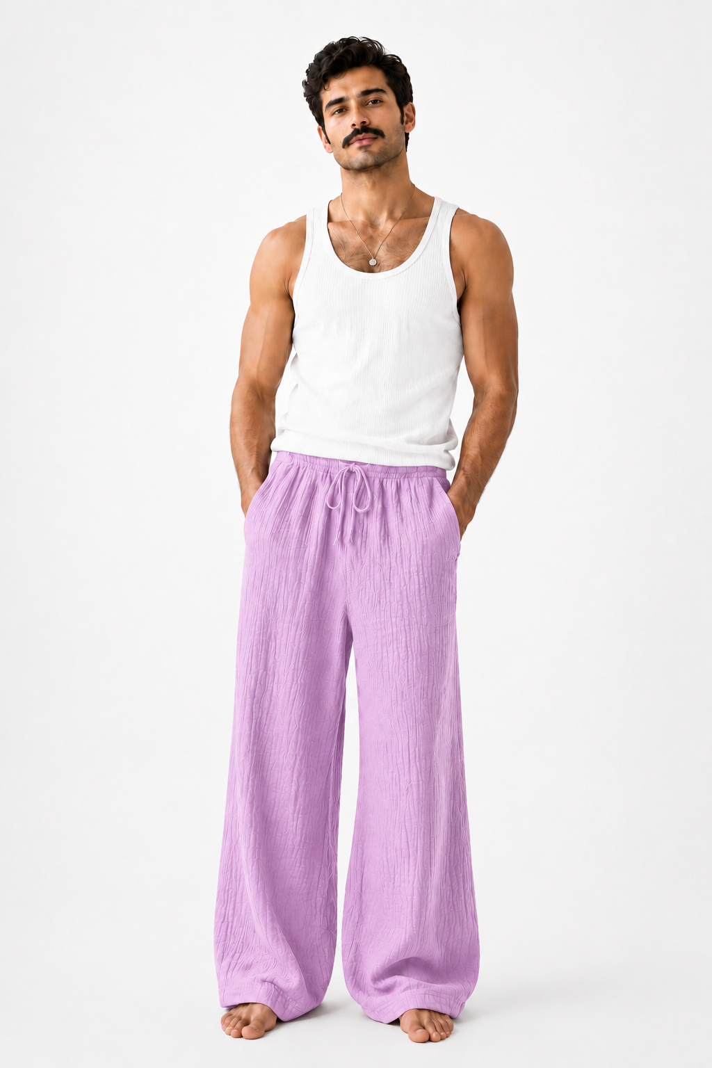 Breeze Summer Pants : Lavender