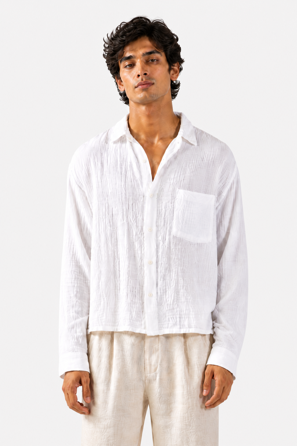 Breeze Summer Shirt : White