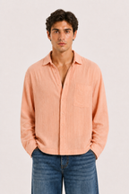 Breeze Summer Shirt : Peach