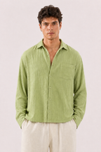 Breeze Summer Shirt : Sage Green
