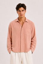 Breeze Summer Shirt : Blush Pink