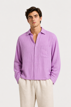 Breeze Summer Shirt : Lavender