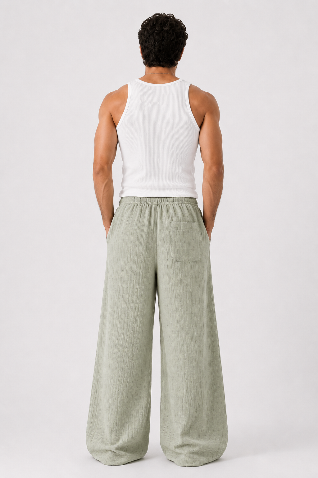 Breeze Summer Pants : Pistachio Green