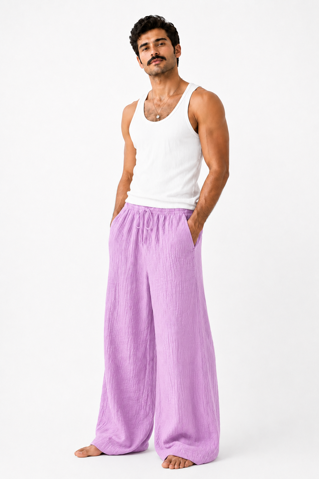 Breeze Summer Pants : Lavender