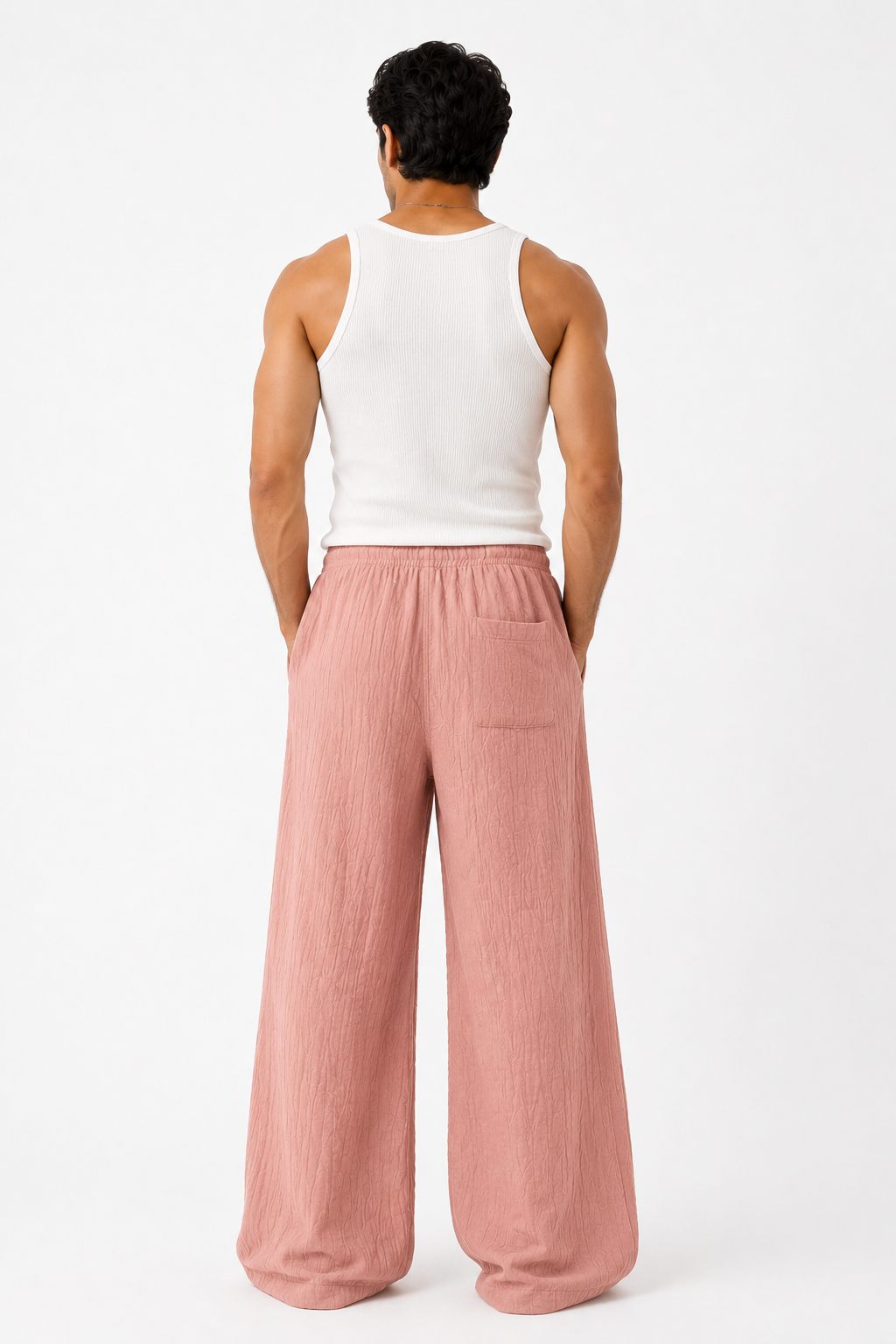 Breeze Summer Pants : Muted Blush Pink