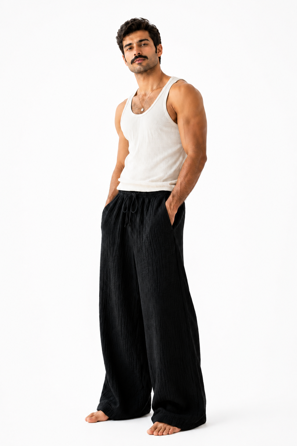 Breeze Summer Pants : Black