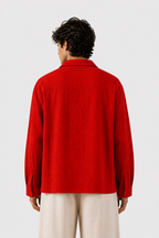 Breeze Summer Shirt : Blood Red