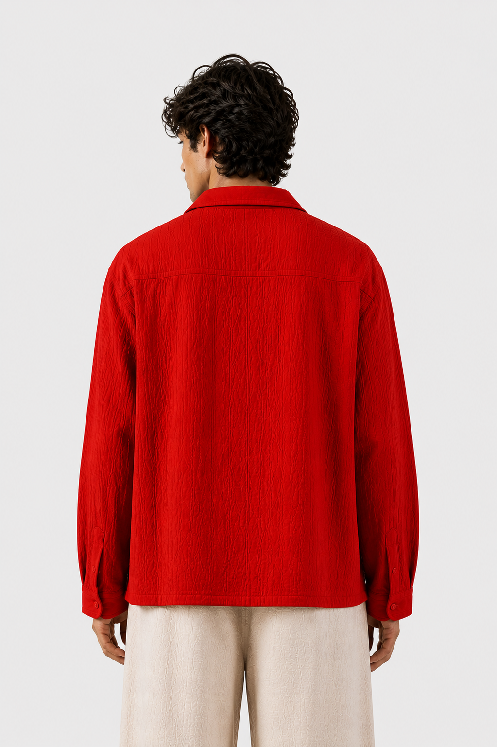Breeze Summer Shirt : Blood Red