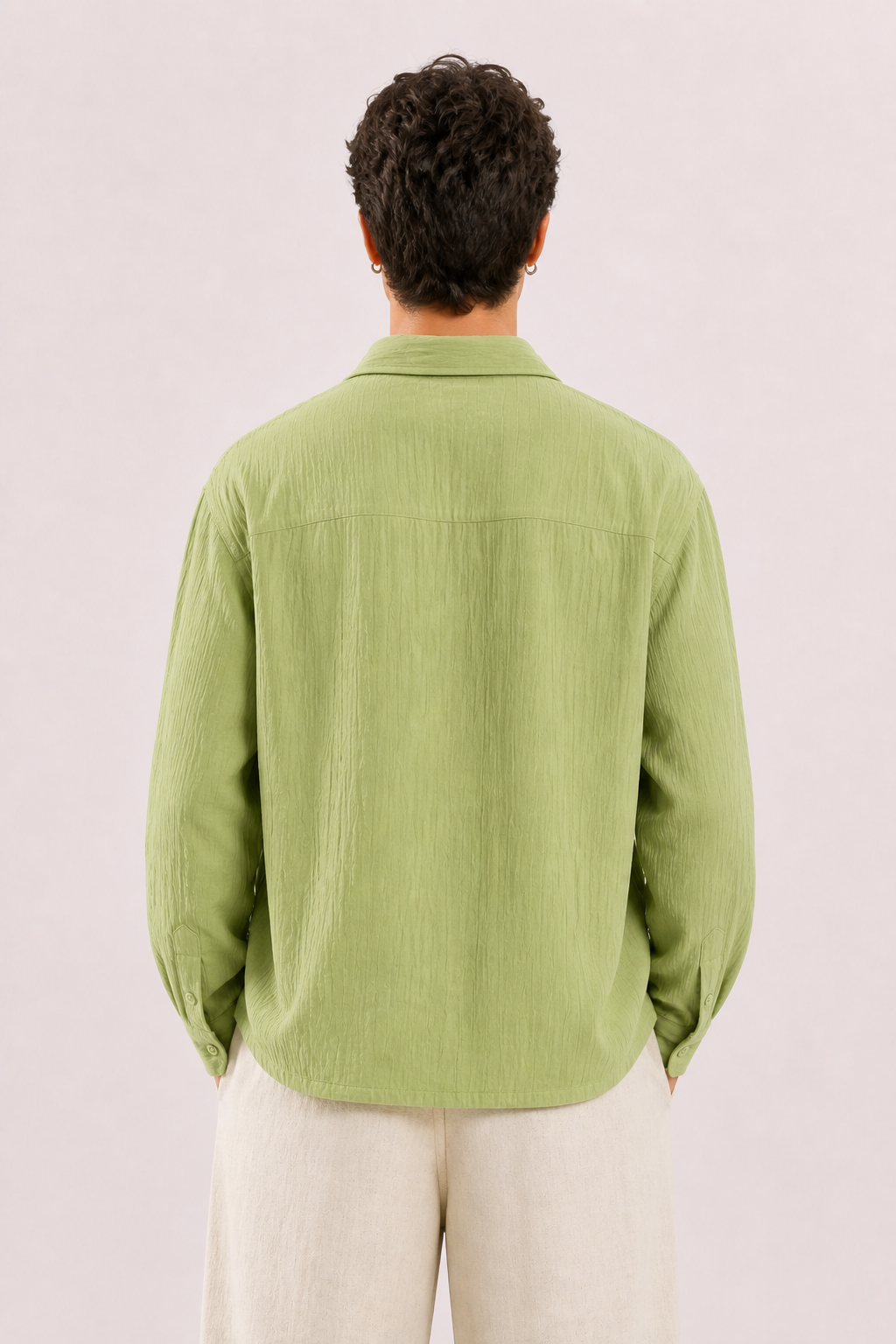 Breeze Summer Shirt : Sage Green