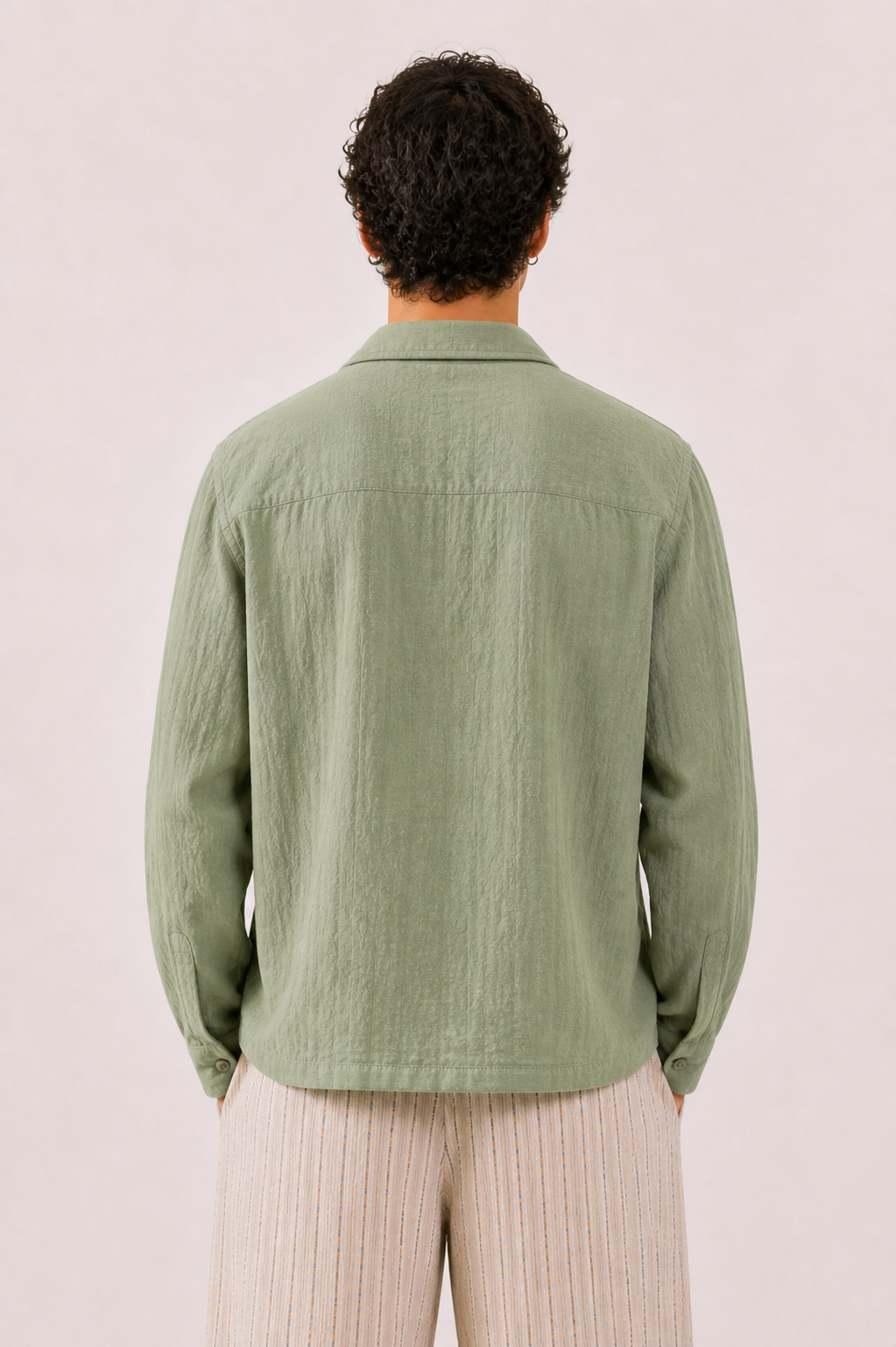 Breeze Summer Shirt : Pistachio Green
