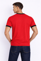 Rogue Muscle Ringer Tee | Red Black