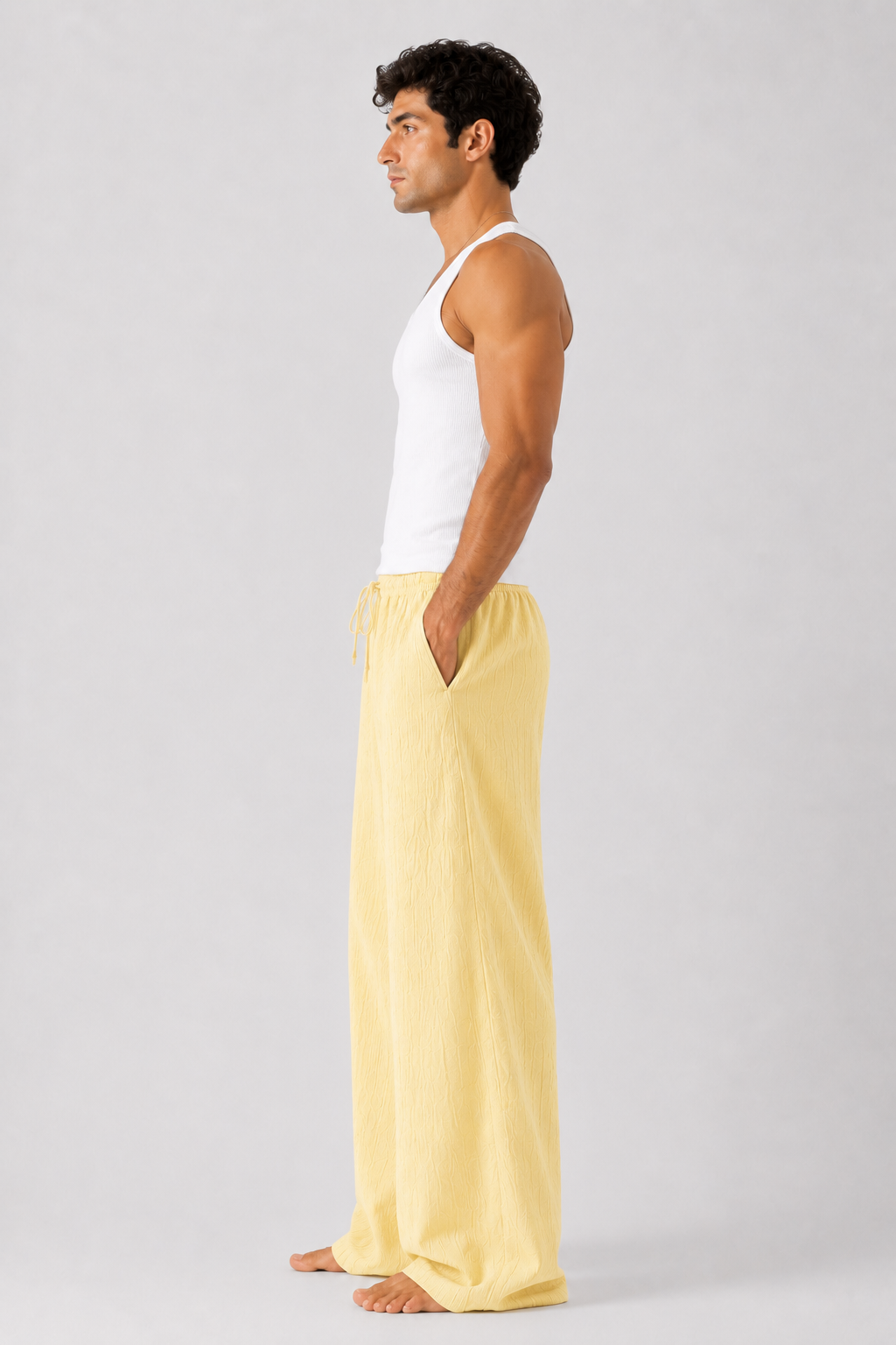 Breeze Summer Pants : Yellow