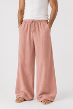 Breeze Summer Pants : Muted Blush Pink
