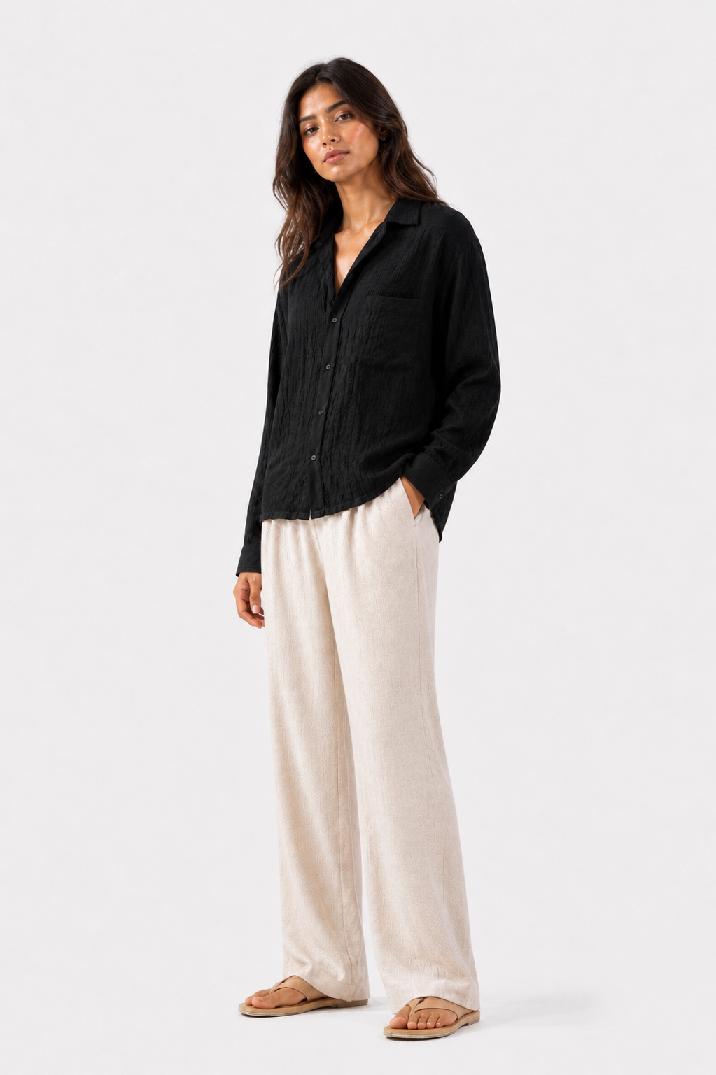 Breeze Summer Shirt : Black