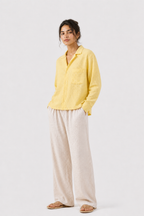 Breeze Summer Shirt : Pale Yellow