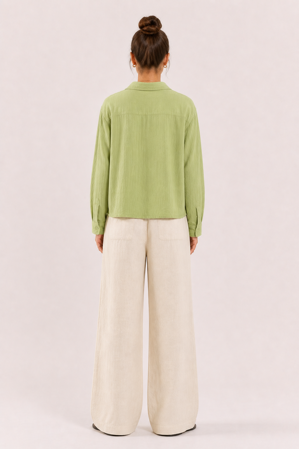 Breeze Summer Shirt : Sage Green
