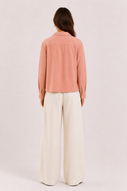 Breeze Summer Shirt : Blush Pink