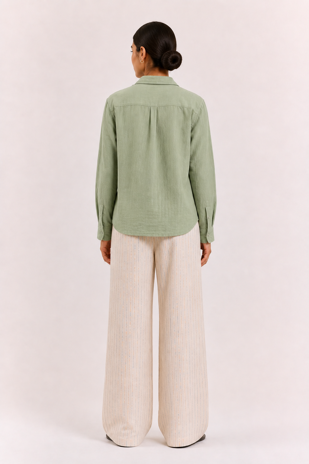 Breeze Summer Shirt : Pistachio Green