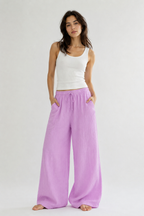 Breeze Summer Pants : Lavender