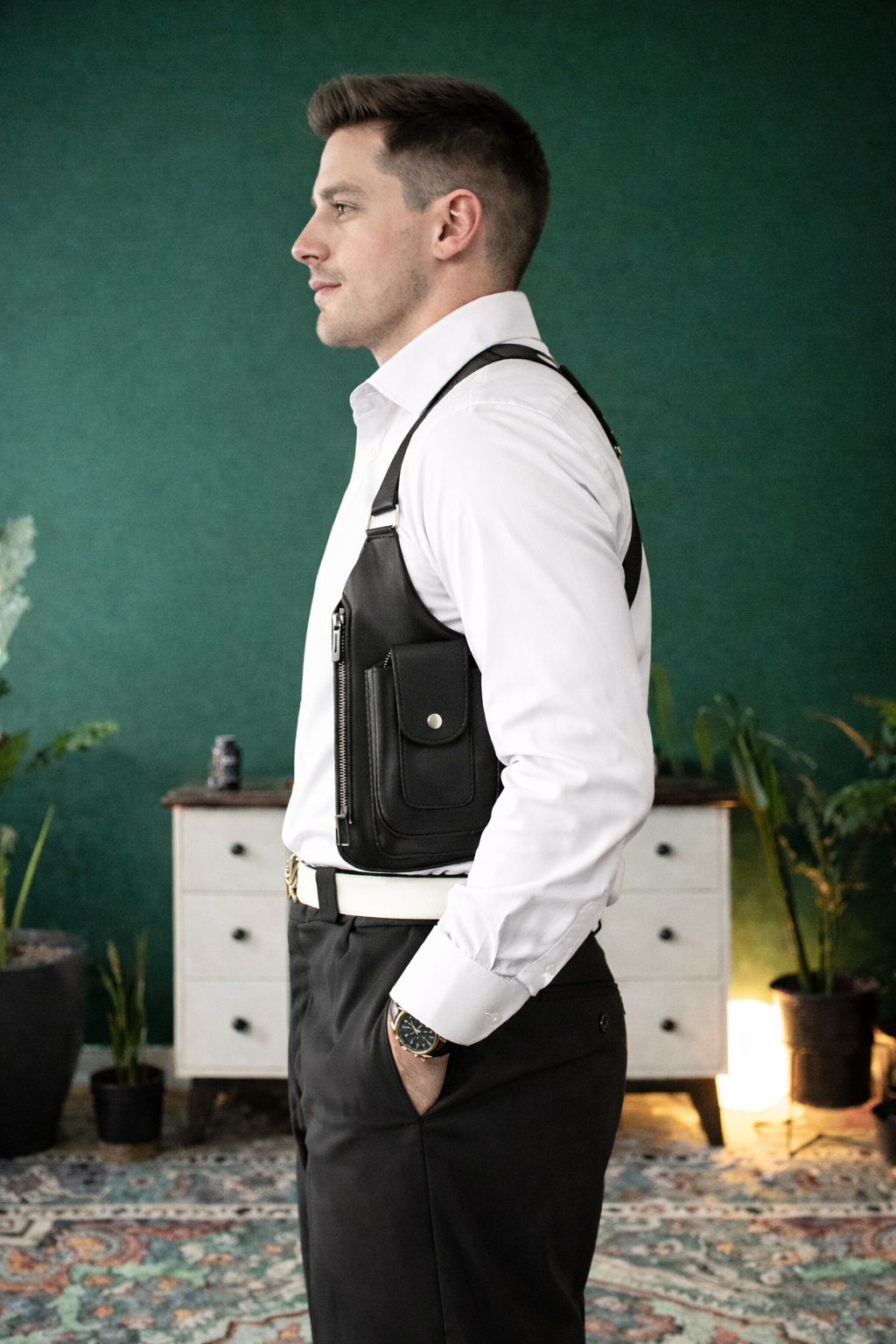 Monarch Utility Harness Bag (Black)