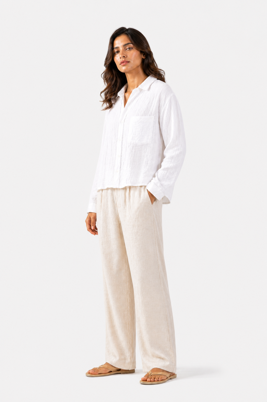Breeze Summer Shirt : White