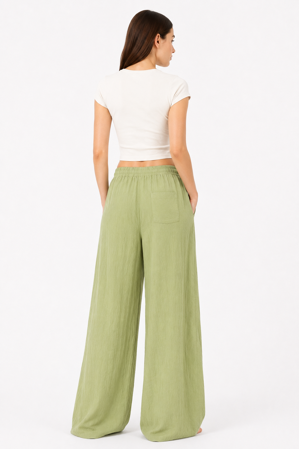 Breeze Summer Pants : Sage Green