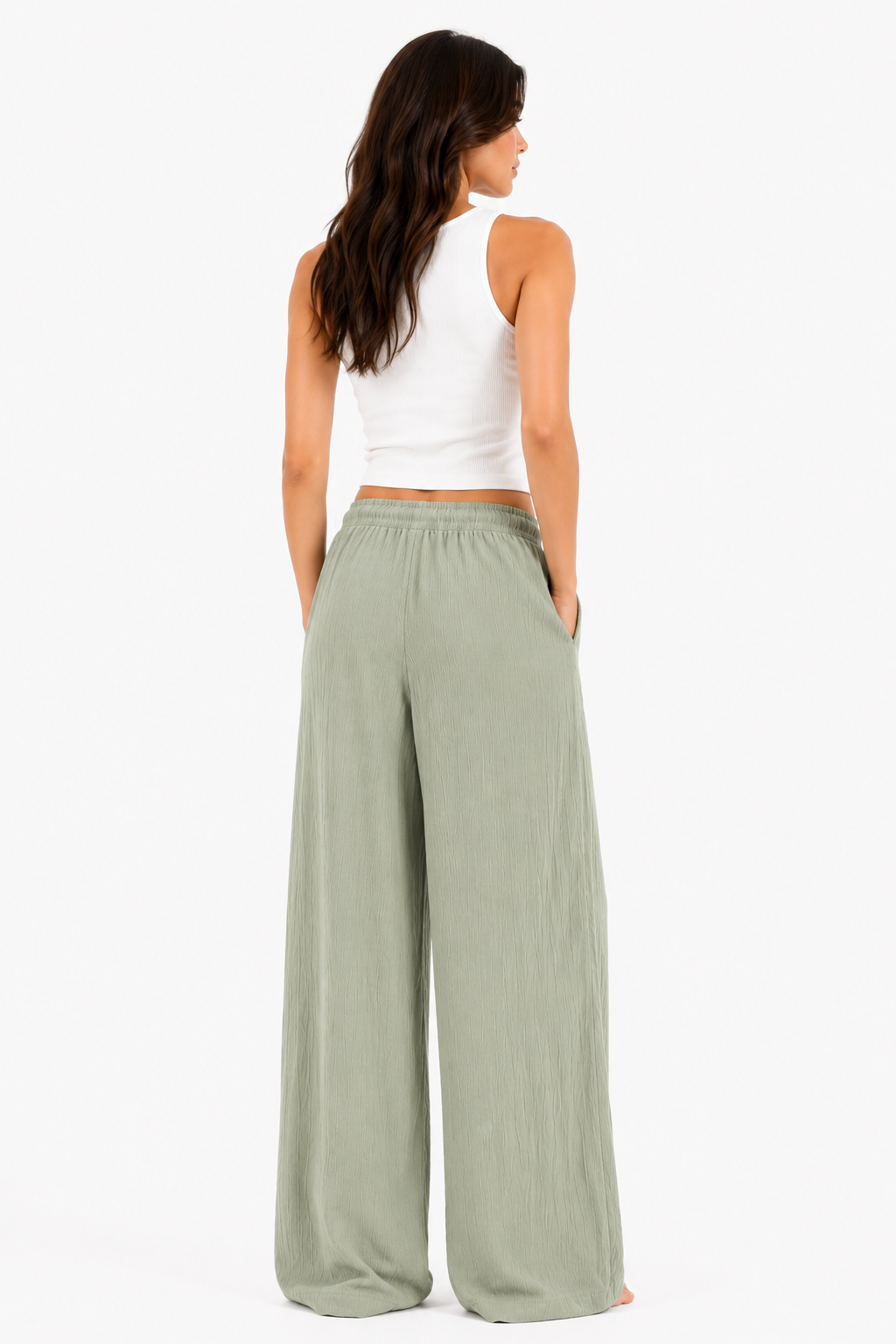 Breeze Summer Pants : Pistachio Green